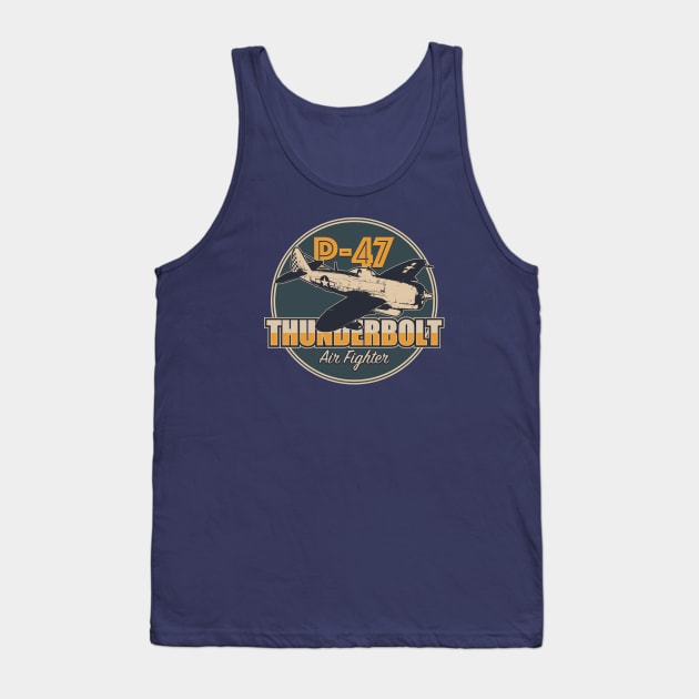 P-47 Thunderbolt Tank Top by Firemission45